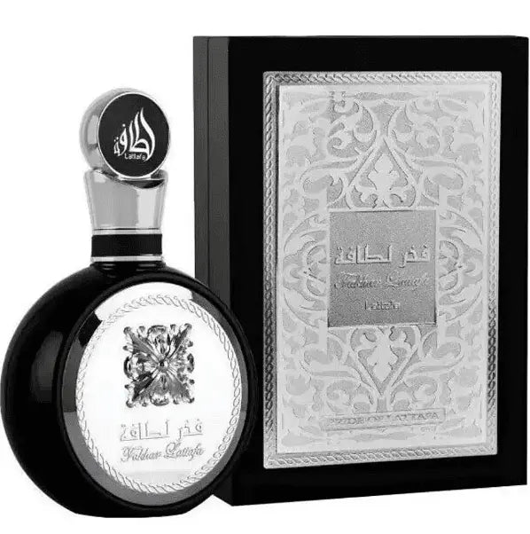 Men's perfume, Lattafa Fakhar Black, 100 ml. Aventra Store