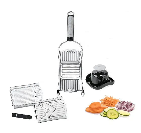 Multifunctional grater 6in1, High quality stainless steel, G-NOX quality blades Aventra Store