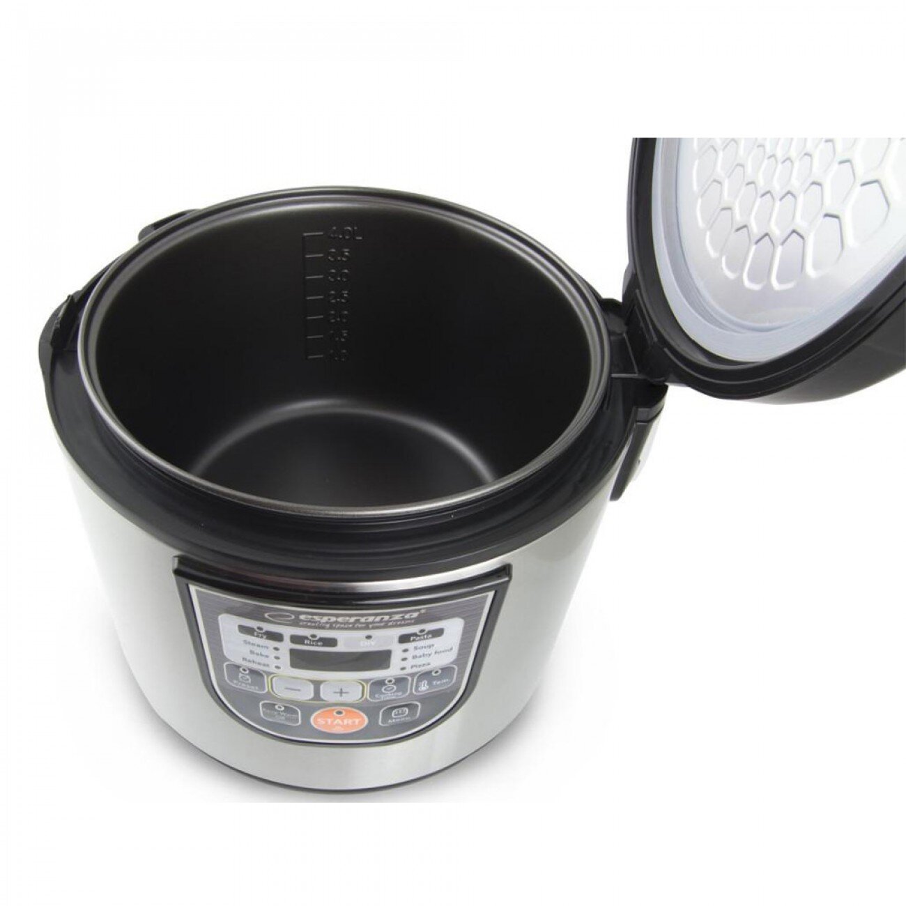 Мултикукър Voltz EKG011, 860W, 5 литра, 11 програми, инокс