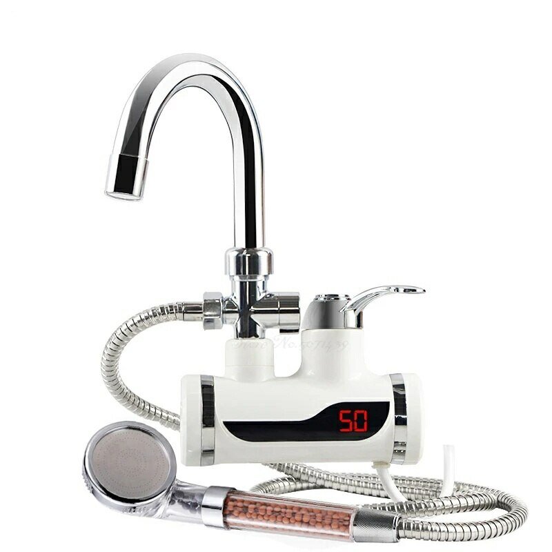 Water Heater + Tourmaline Shower Heater 3000W Aventra Store