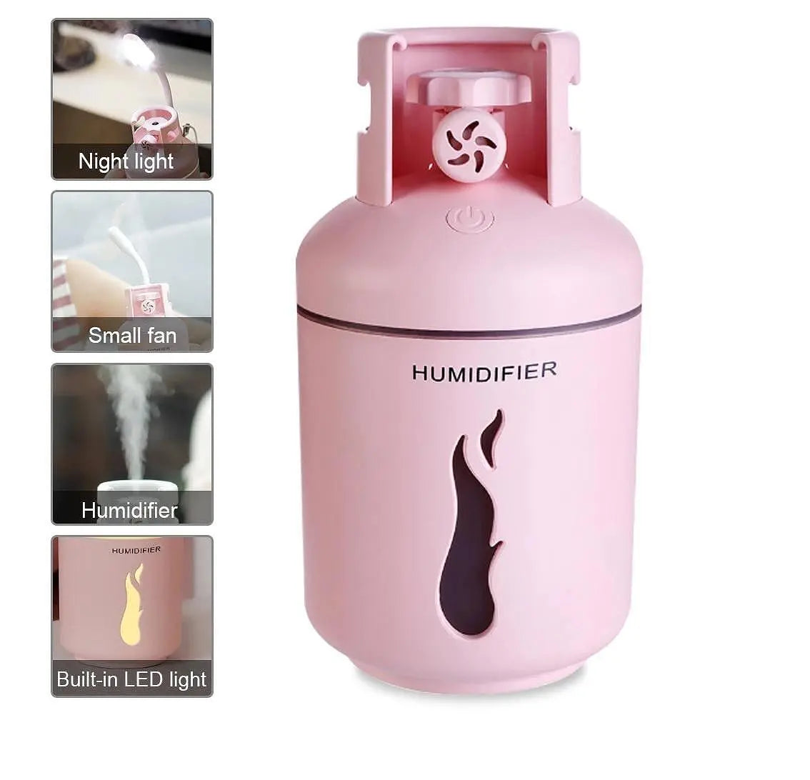 Air Humidifier Gas Tank Humidifier 300 ML + Lamp Aventra Store