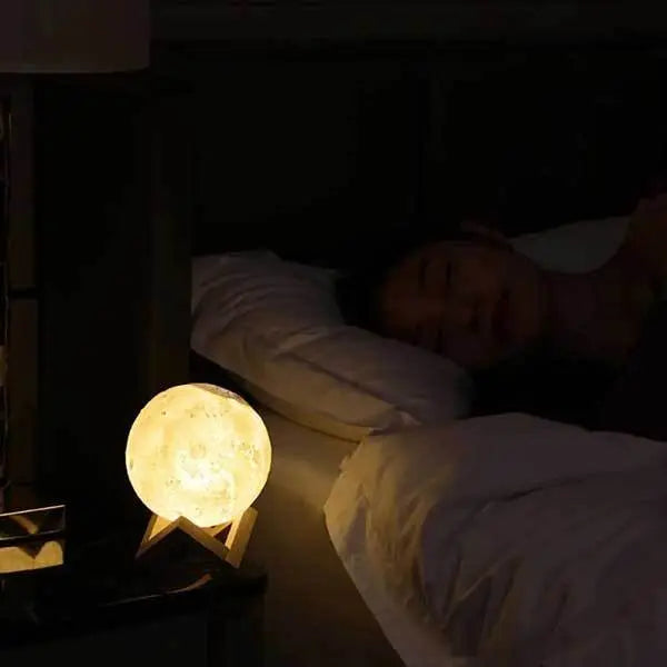 Air humidifier and luminous night lamp LUNA 3D 2in1 Aventra Store