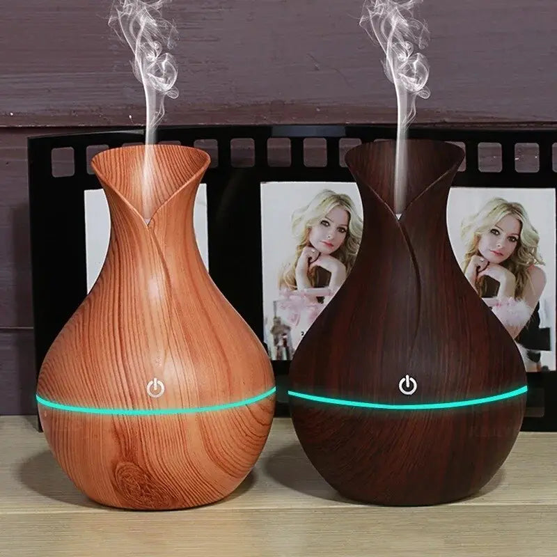 Air Humidifier with Aroma Therapy + Подарък 6 Етерични масла Aventra Store