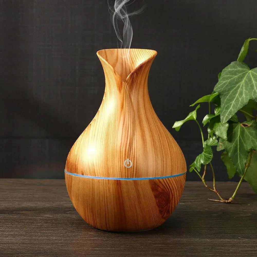 Air Humidifier with Aroma Therapy + Подарък 6 Етерични масла Aventra Store