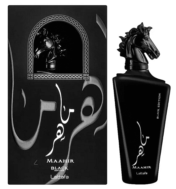 Парфюм унисекс, Lattafa Maahir Black Edition EDP, 100 мл
