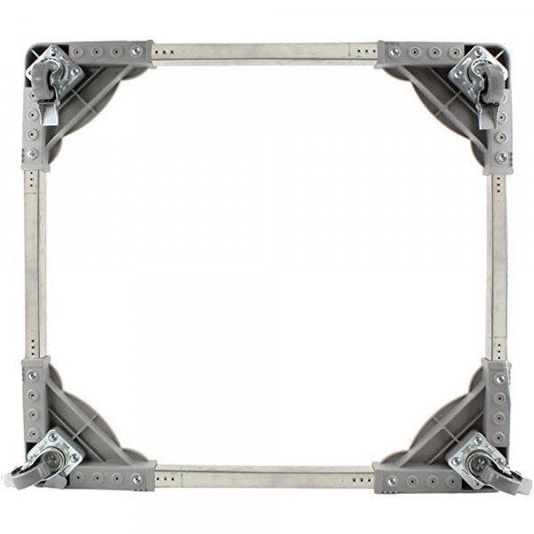 Platform on wheels for household machines and furniture 56x56cm.