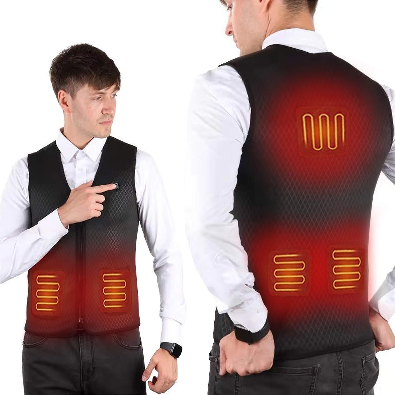 Warming vest with USB VESTS