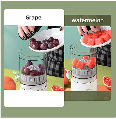 Portable cordless USB citrus juicer, Compact design, Easy to use and clean Aventra Store