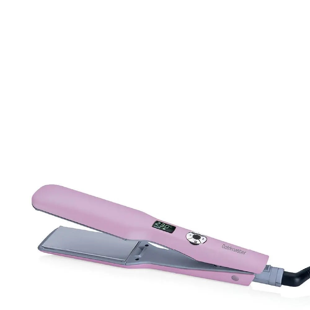 Hair Straightener Melisa, GoldMaster, 75W, 360C swivel cord, Purple Aventra Store