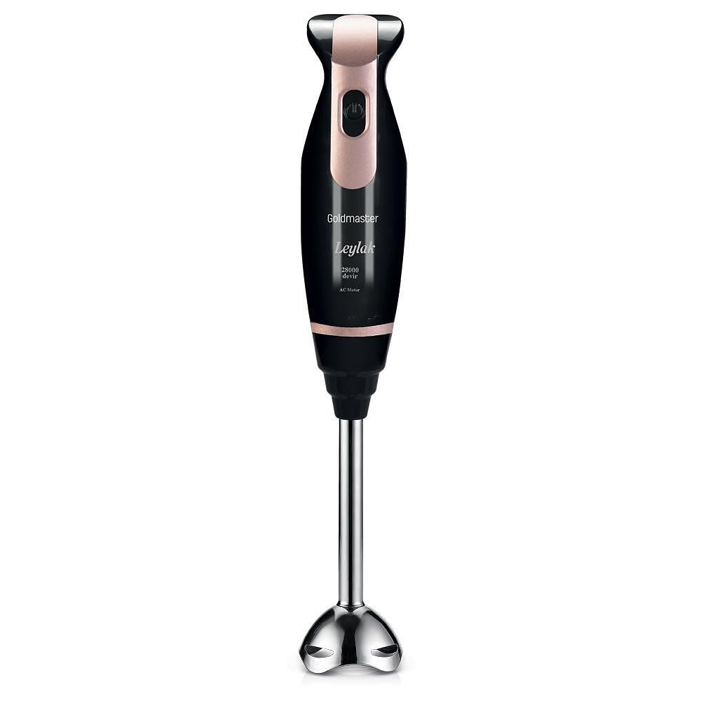 Ръчен пасатор, GoldMaster, 500W, 2 скорости с TURBO функция, черен