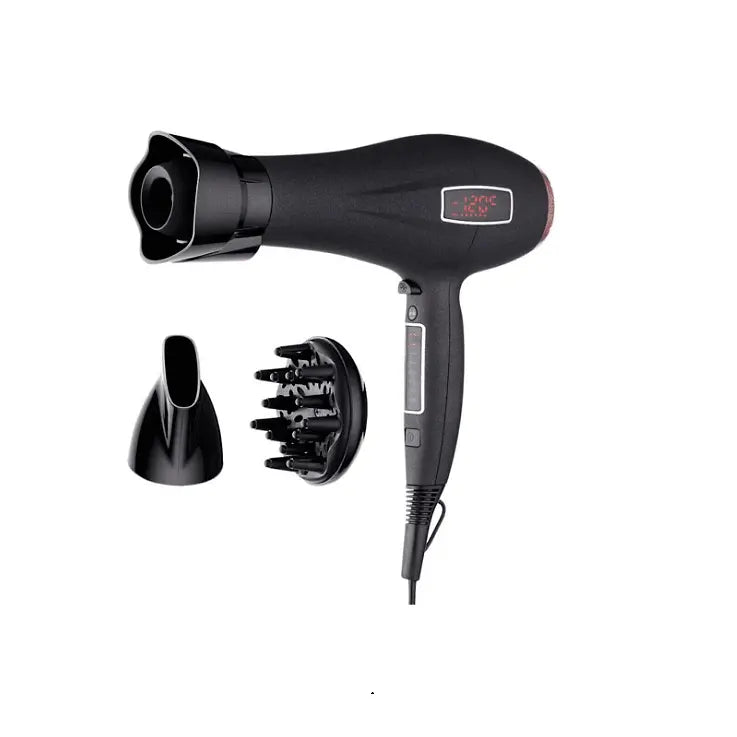 Hairdryer Revo, GoldMaster, 2200W, With touch screen on the handle, Overheating protection Aventra Store