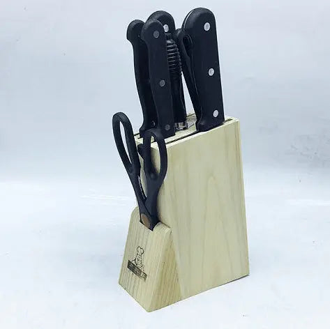 Kitchen set with knives, sharpener and scissors Aventra Store