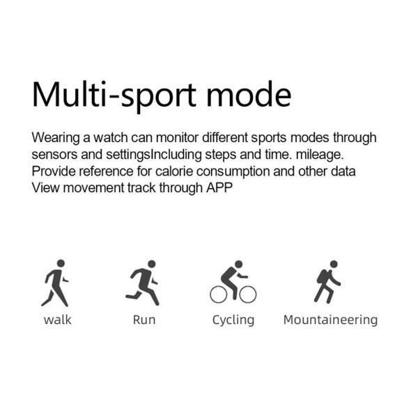 Smart Часовник G66 с Измерване на Пулс и Кръвно