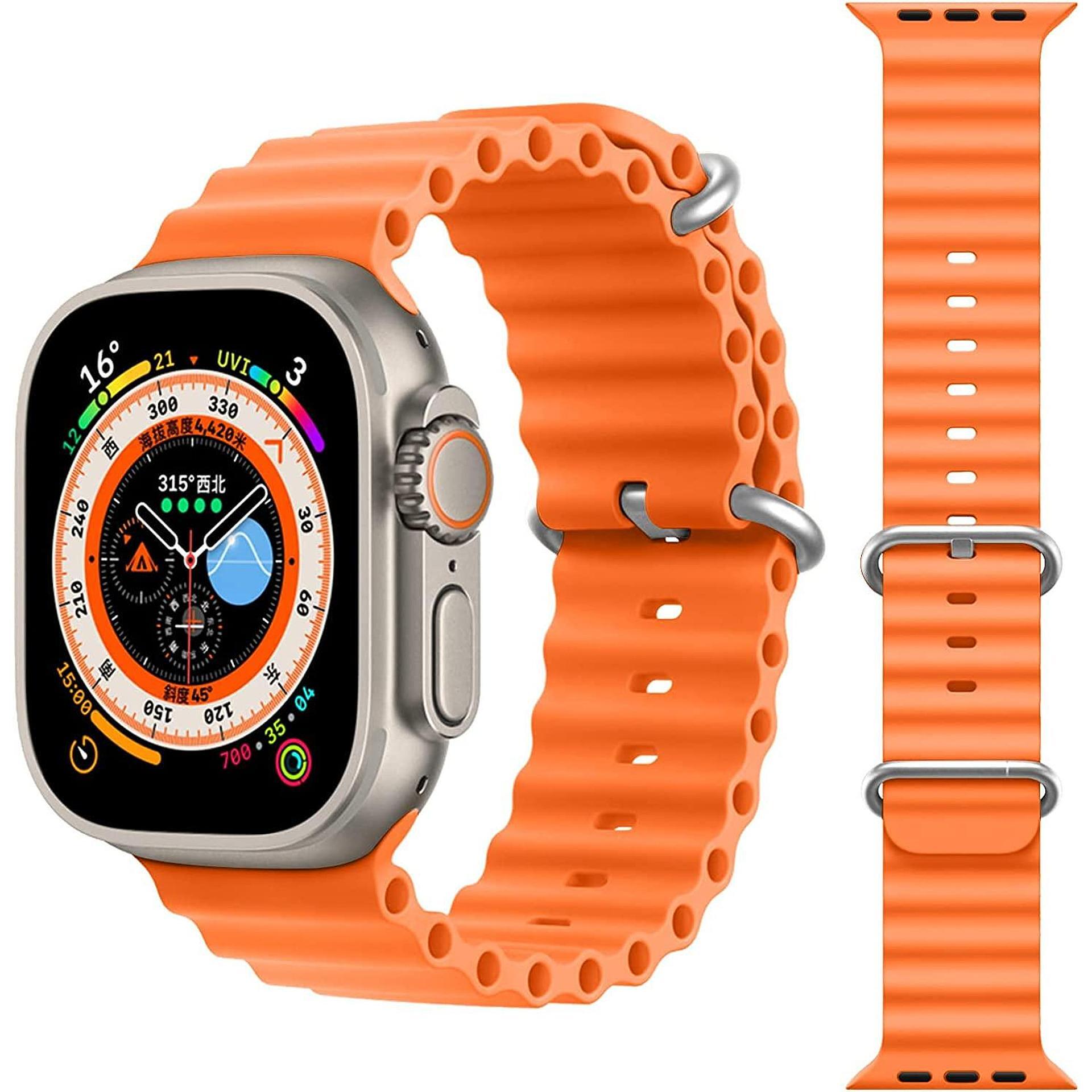 Смарт часовник, S8+, 49mm Възможност за провеждане на разговори, Безжично зареждане, Унисекс