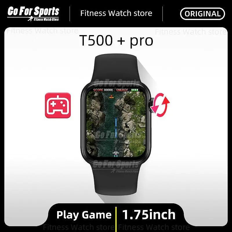 Smart Часовник T500+ Pro с пулс и кръвно налягане + оксиметър Aventra Store