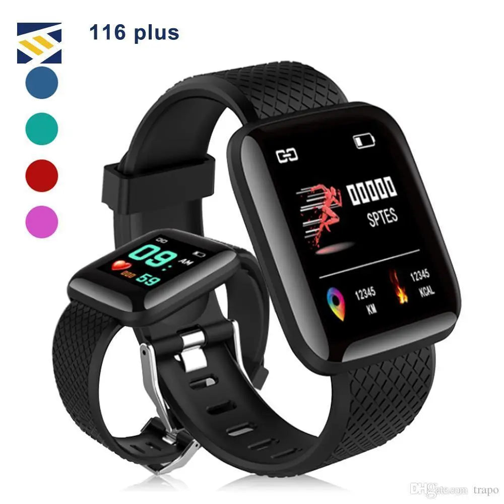 Smart гривна водоусточива с пулс и кислород в кръвта 116 Plus Aventra Store