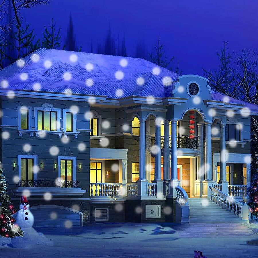 Snow Spotlight Snowfall Pattern