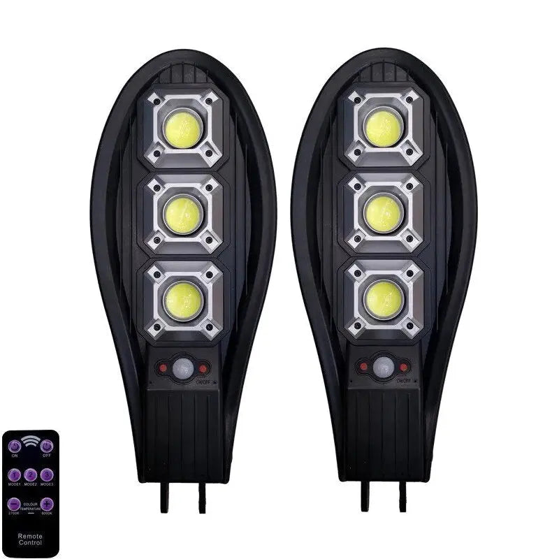 2 pcs. Solar LED Lamp 345W IP65 Waterproof Aventra Store