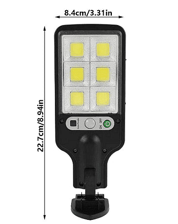 Соларна LED улична лампа, външно осветление на двор, градина