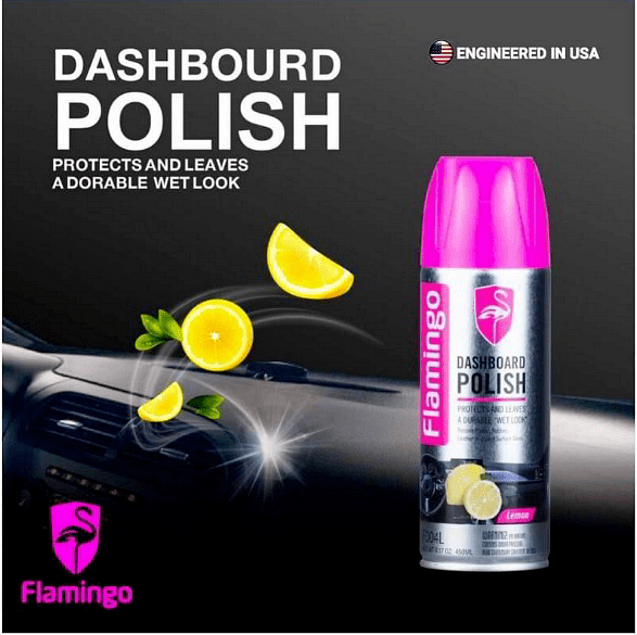 Спрей за полиране на табло и кожа Dashboard polish 450 ml F004 Aventra Store