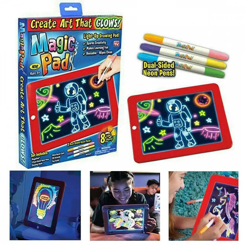 Светещ таблет за рисуване Magic Drawing Pad Aventra Store