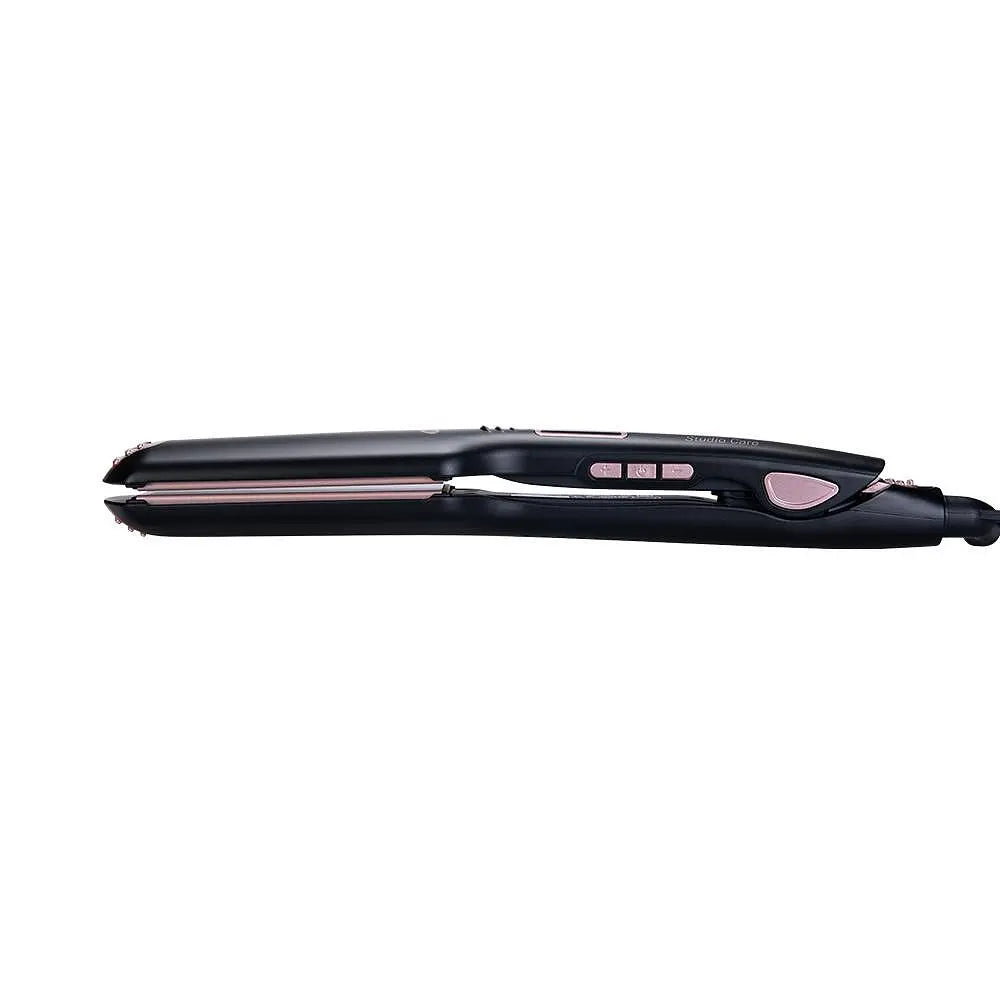 Hair Straightener Defne, GoldMaster, 60W, digital display, 100-230C, black Aventra Store
