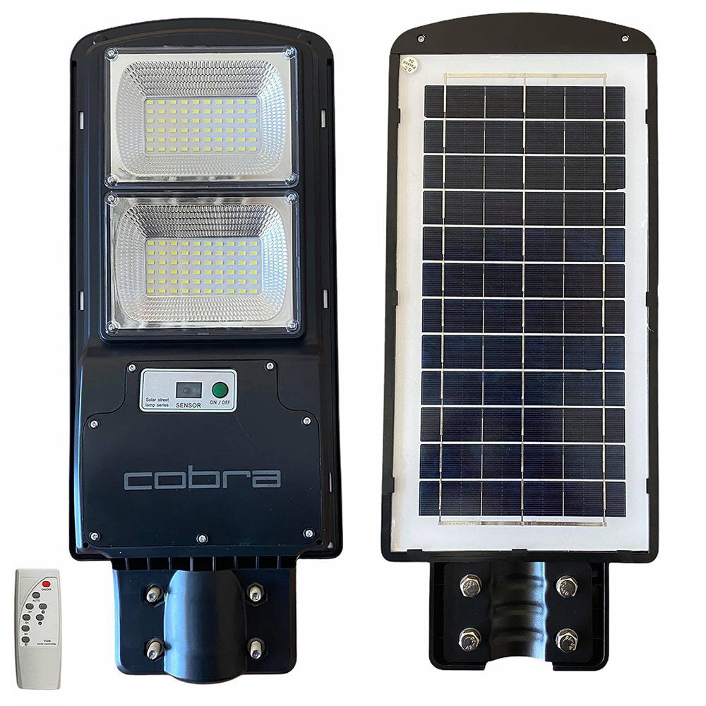 3бр. СОЛАРНА УЛИЧНА ЛАМПА COBRA 230W