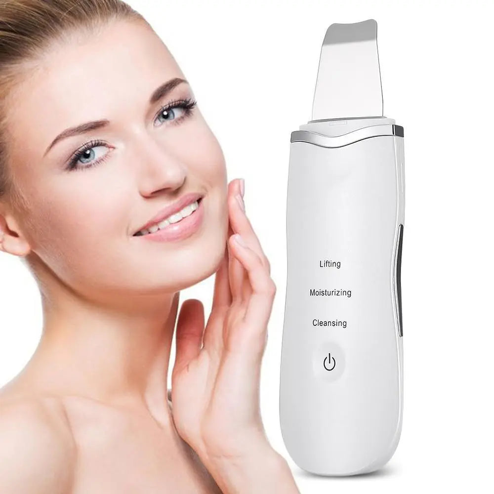 ULTRASONIC SKIN CLEANER,ULTRASONIC FACIAL CLEANSING SPATULA Aventra Store