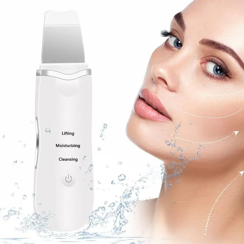 ULTRASONIC SKIN CLEANER,ULTRASONIC FACIAL CLEANSING SPATULA Aventra Store