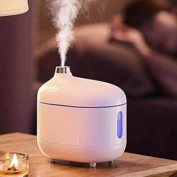 Ултразвуков ароматен овлажнител Q06 с UV лампа и вградена батерия Aventra Store