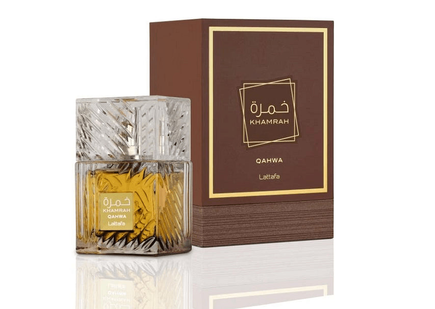 Унисекс парфюм Lattafa Khamrah Qahwa (вдъхновен от ANGELS SHARE by Kilian Paris) Aventra Store