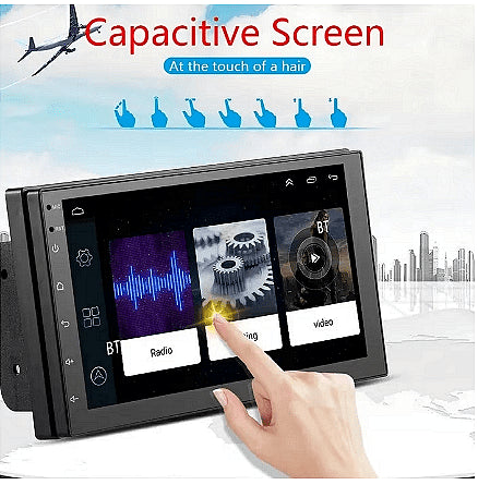 Универсална мултимедия и навигация, Pop Up , Single Din, Android, 7 инча