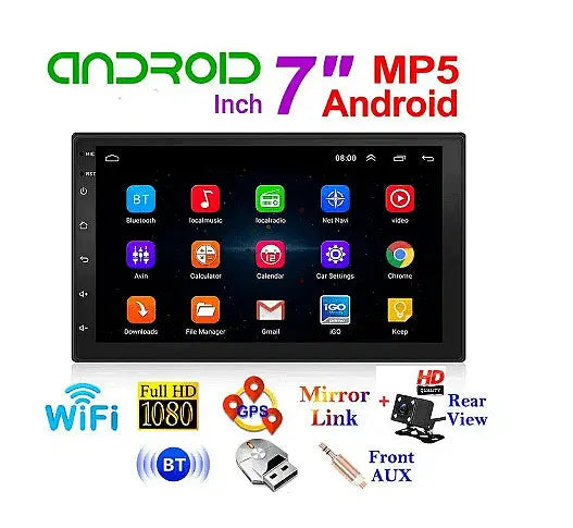 Универсална мултимедия и навигация, Pop Up , Single Din, Android, 7 инча Aventra Store
