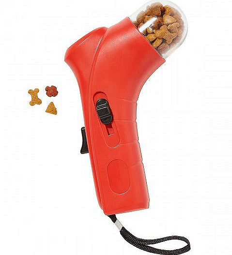 Уред за изстрелване на кучешки гранули, Удобен дизайн, Връзка за носене