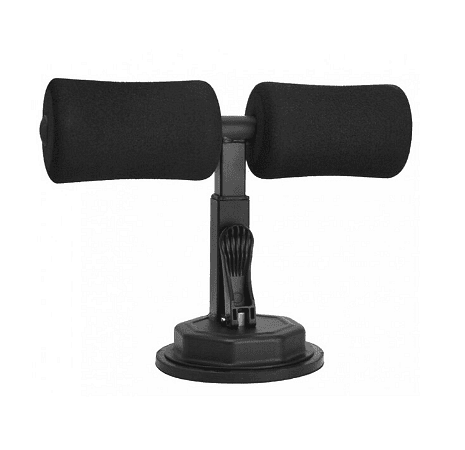 Уред за коремни преси с 3 позиции, Максимално поддържано тегло 100 Kg, Вендуза, Черен