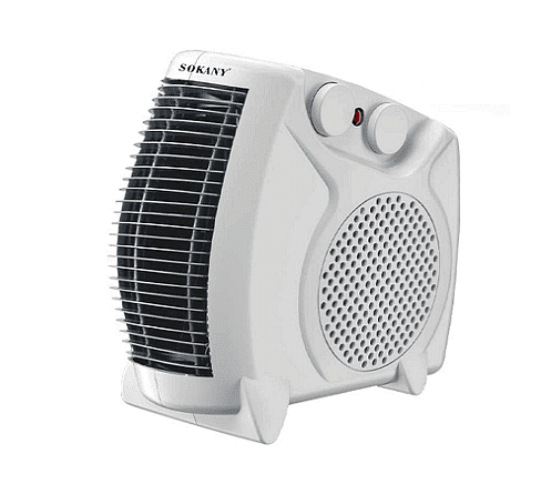 Вентилаторна печка, 2000W, Бяла