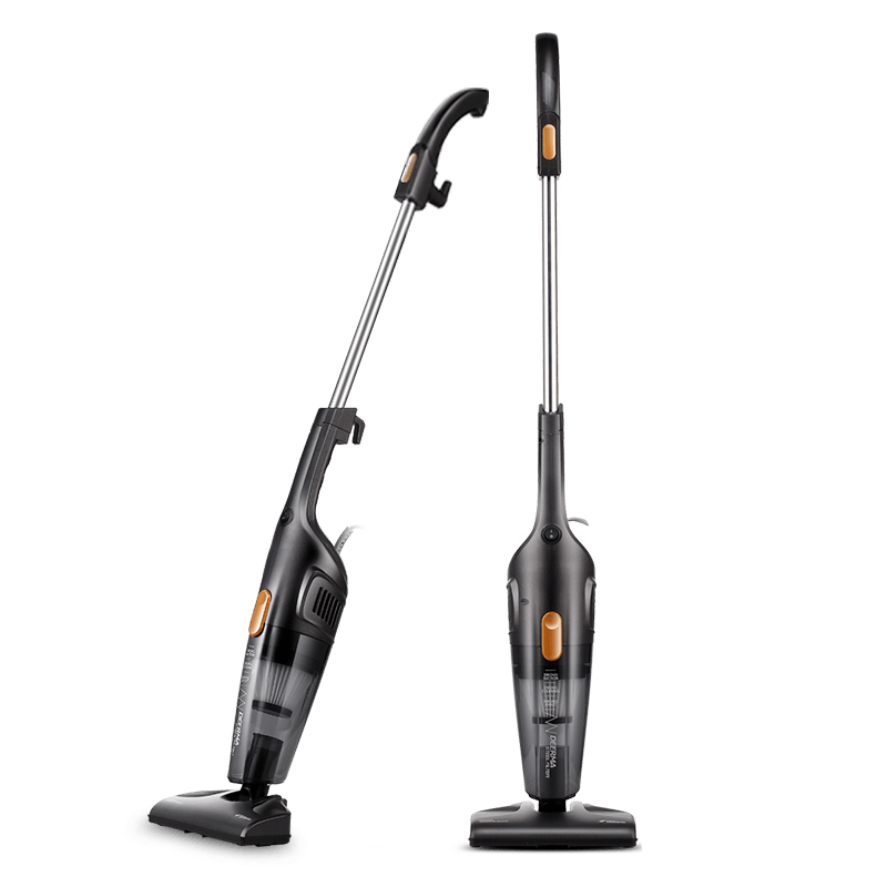 Вертикална прахосмукачка Xiaomi Deerma DX115C Vacuum cleaner, 600W, Черна