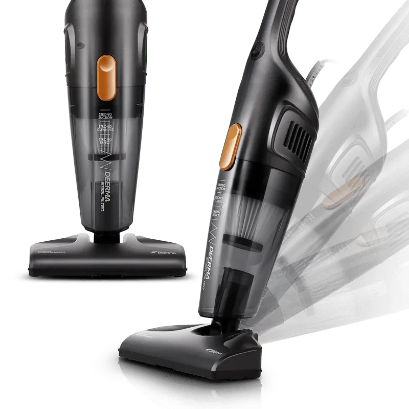 Вертикална прахосмукачка Xiaomi Deerma DX115C Vacuum cleaner, 600W, Черна Aventra Store