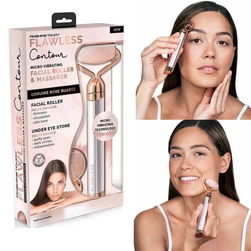 VIBRATING FACE ROLLER - FLAWLESS CONTOUR Aventra Store