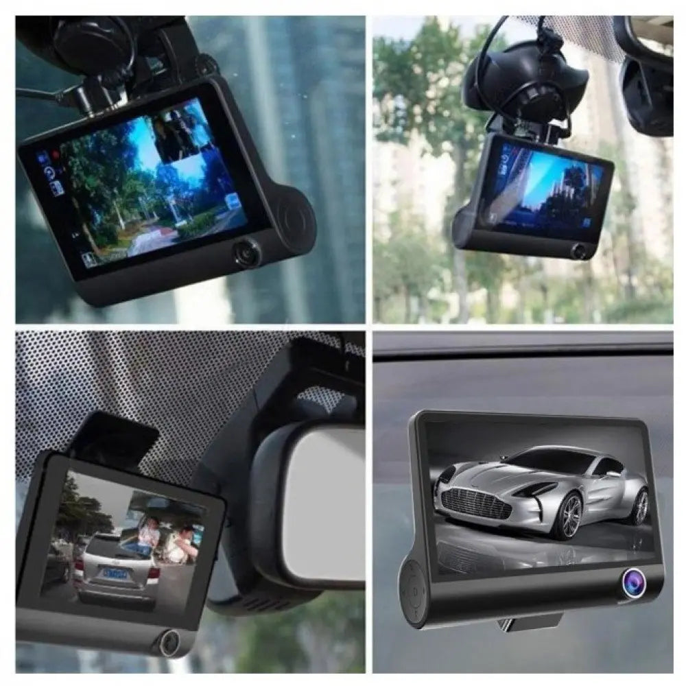 Amio 2-Camera FUll HD VIDEO CAR DVR + Rear View Camera Aventra Store