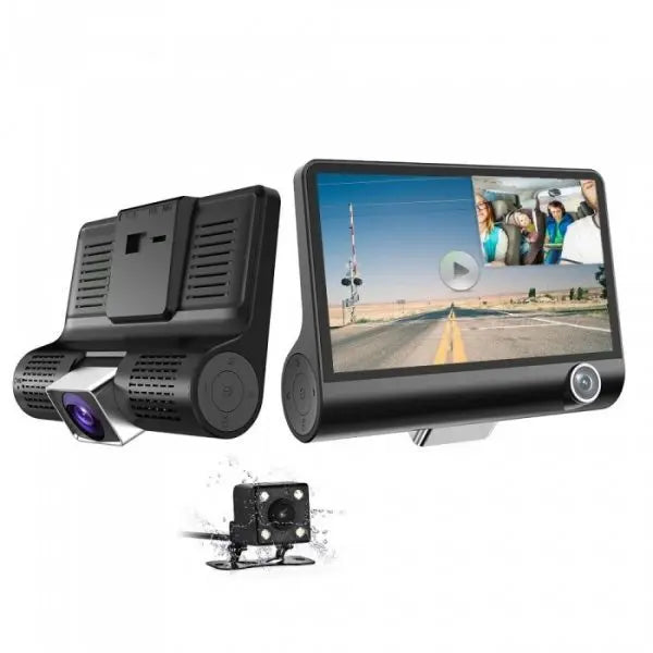 Amio 2-Camera FUll HD VIDEO CAR DVR + Rear View Camera Aventra Store