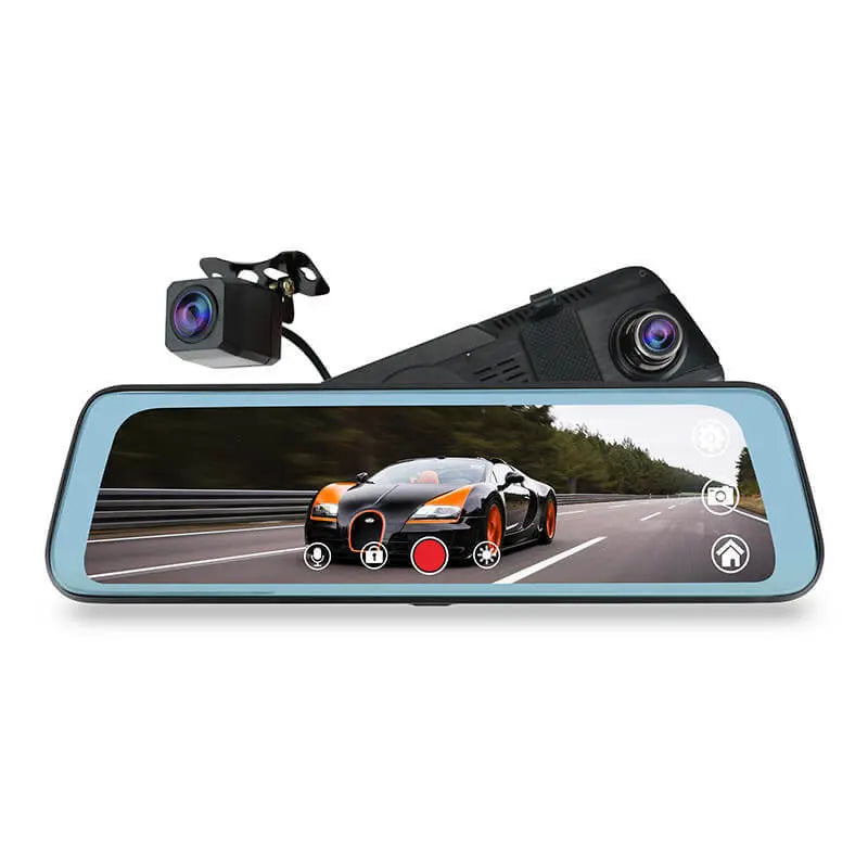 Видеорегистратор огледало с две камери FULL HD 9.66 inch DVR Aventra Store