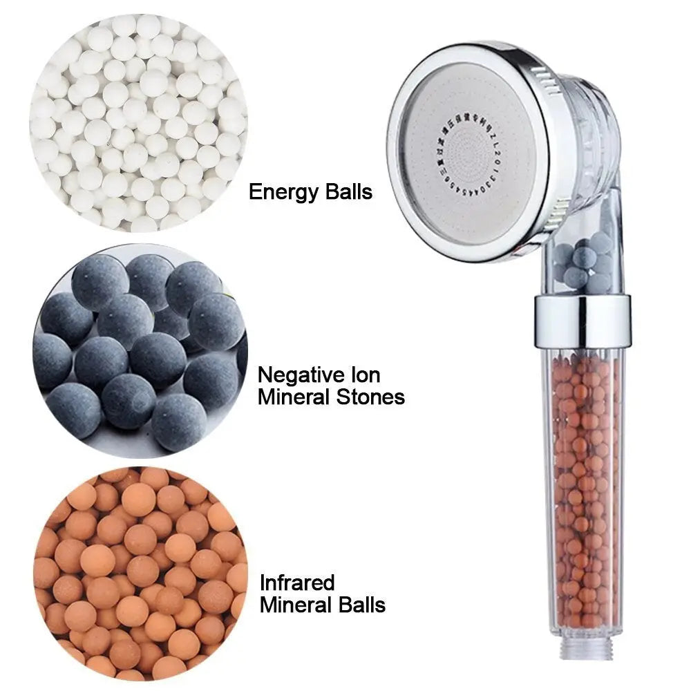 Shower handset with tourmaline and massage effect Aventra Store