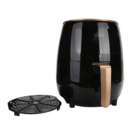 Фритюрник Silver Crest, С горещ въздух, С функция за печене, 6л, 2400 W, Подарък силиконова подложка