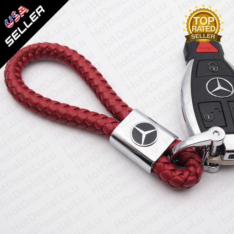 Кожен ключодържател Мерцедес