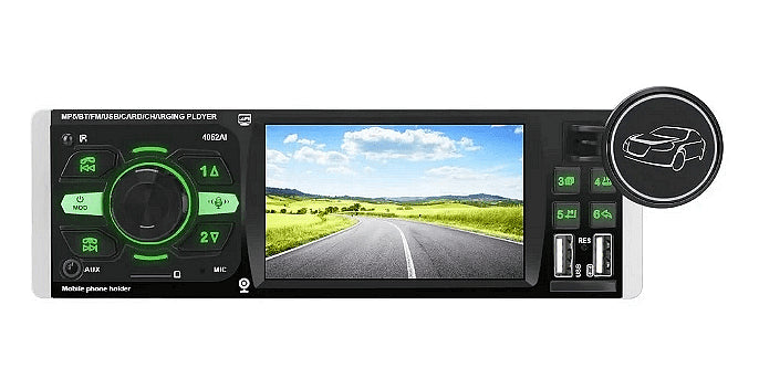 Мултимедия за кола с екран 4.1инча, TAKARA 4052AI, 1din, 4x45W