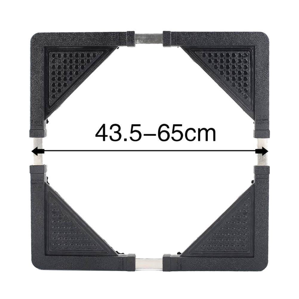 Platform on wheels for household machines and furniture 56x56cm.