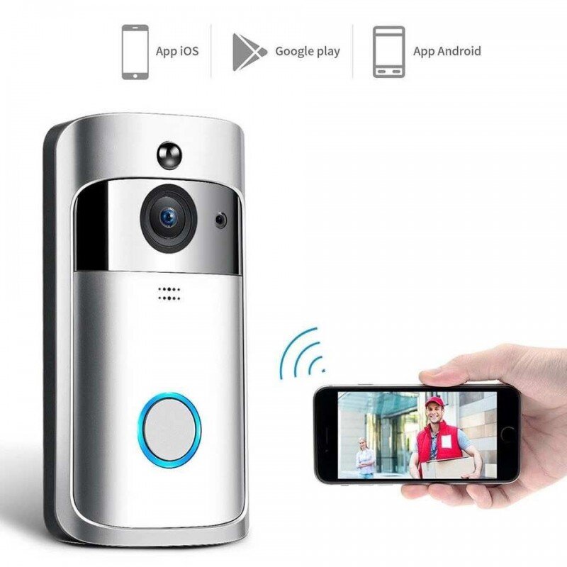 Wifi Smart Видеодомофон V5 с Full HD