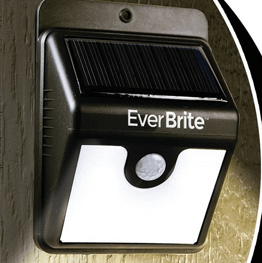 Соларна LED лампа с датчик за движение, Перфектна за поставяне на открито