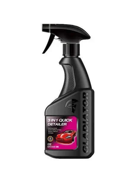 Спрей 3 в 1 бърз детайлър за боя, стъкла и хром GT302, GLADIATOR® GLADIATOR